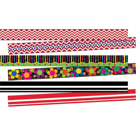 Barker Creek The Classics Double-Sided Trim Set, 3 designs, 36/set 4050